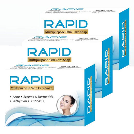 Biotrex Rapid Multipurpose Skin Care Soap (Pack Of 6) Best Deals With 