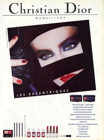Vintage Ads Eye-Makeup: For Eyes That Light Up!