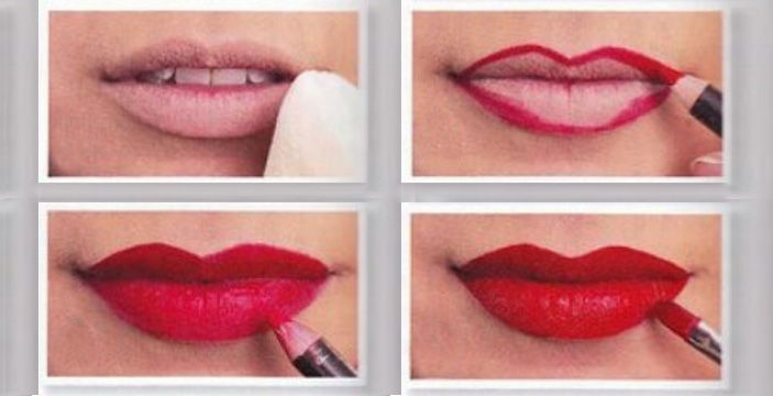 How to put on red lipstick perfectly